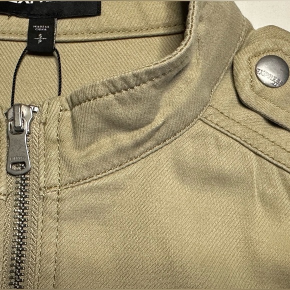 Expresss EXP Tan Military Jacket Size Small. - Picture 3 of 8